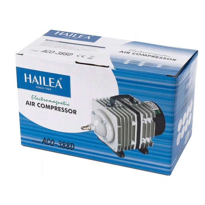Pompa de aer ACO-388D, 4800L/h, 70W, 3,5m adancime, set complet