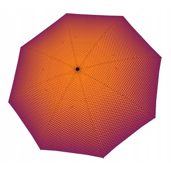 Parasol automat DOPPLER, roz, 98cm diametru, 53,5cm lungime, 340g