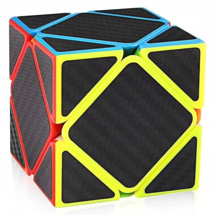Cub logic SpeedCube Skewb, puzzle 3D tip rubik, design modern