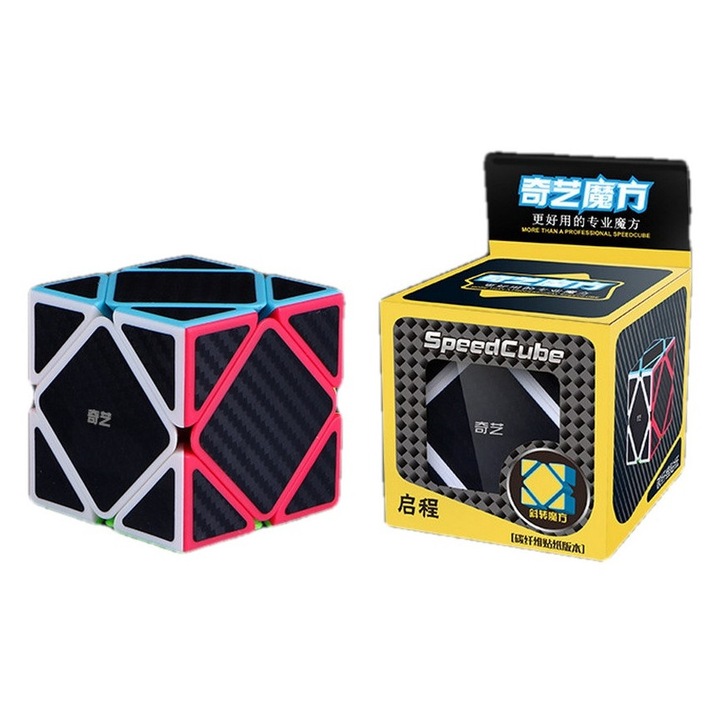 Cub logic SpeedCube Skewb, puzzle 3D tip rubik, design modern