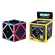 Cub logic SpeedCube Skewb, puzzle 3D tip rubik, design modern