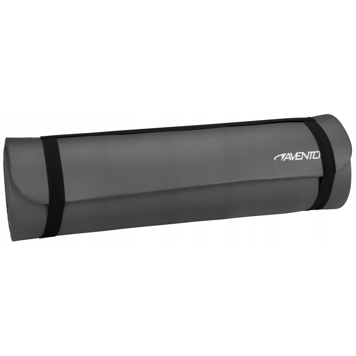 Постелка за тренировка Avento, NBR, 183x61x1,2см, сива, противоплъзгаща