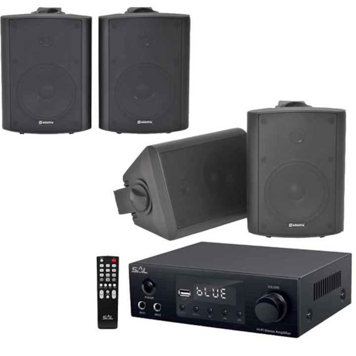 Sistem audio portabil Klipsch GiG, Bluetooth, 12 ore autonomie, alb