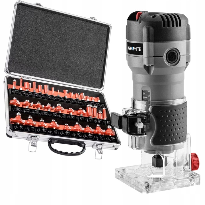 Фреза Graphite 510W, комплект 35 фрези, 6-8 мм