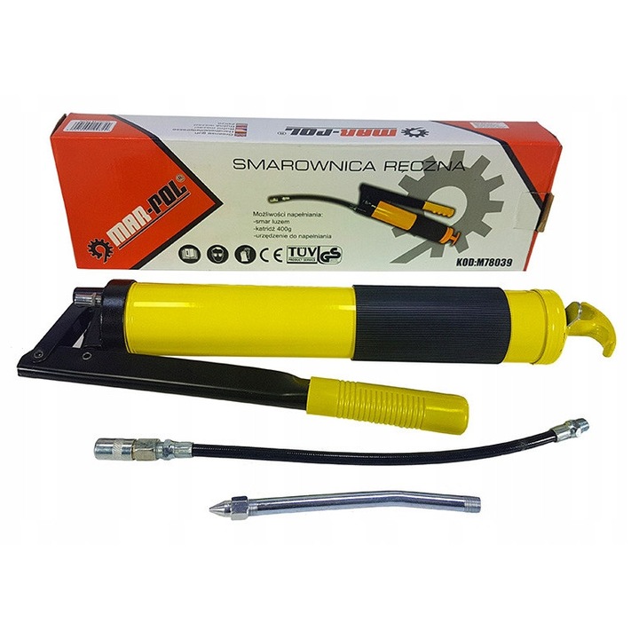 Pistol de uns manual, MAR-POL, 600ml, 400g, ergonomic, rezistent la apa