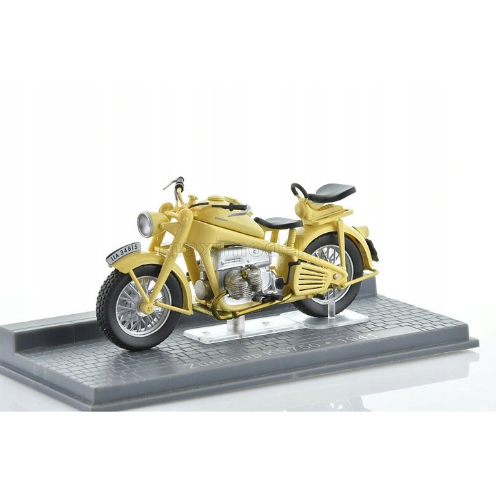 ZUNDAPP KS750 1941 motormakett, 1/24, Altaya