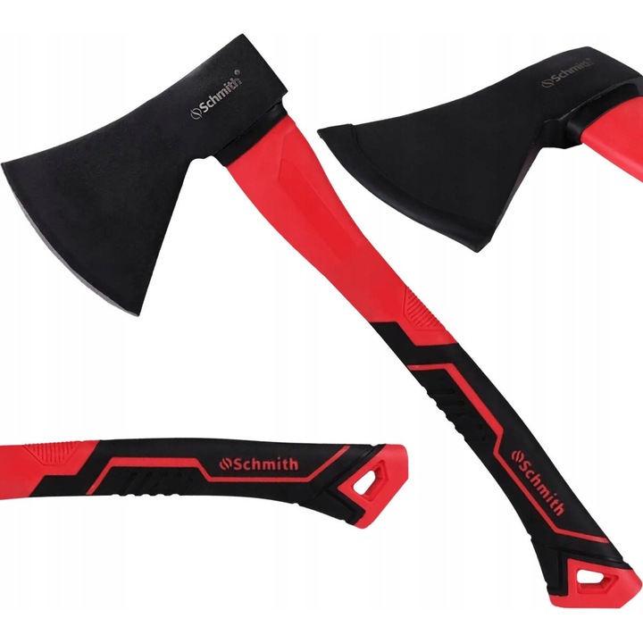 Schmith fejsze 1kg, üvegszálas nyél, C45 acél penge, pengevédelemmel