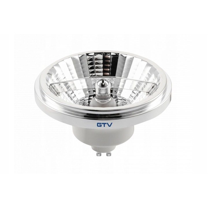 Bec LED ES111, 11W, 850lm, 3000K, GU10, króm