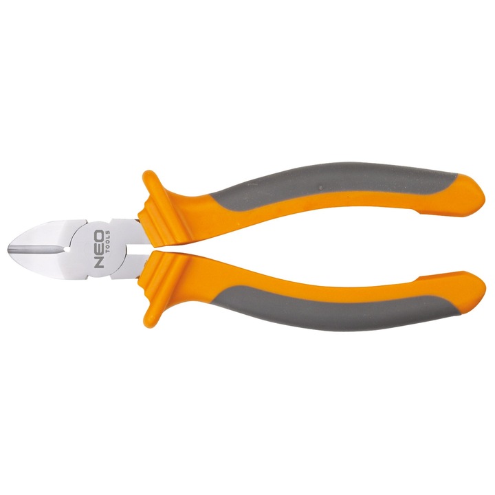 Oldalcsípőfogó 180mm NEO Tools, edzett élek, ergonomikus nyél, 8,5x2,6x23,3cm
