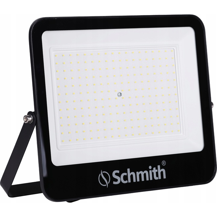 LED projektor 150W, 15000 lm, 6400K, IP65, fekete, 256x316mm