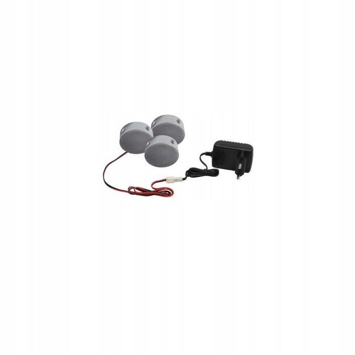 Комплект 3 LED спота KANLUX MIG LED SET-40, 40W, бял, 30x10x5см