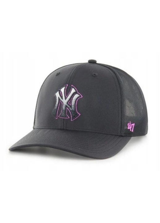 New York Yankees Volcanic Trucker sapka, fekete, egy méret