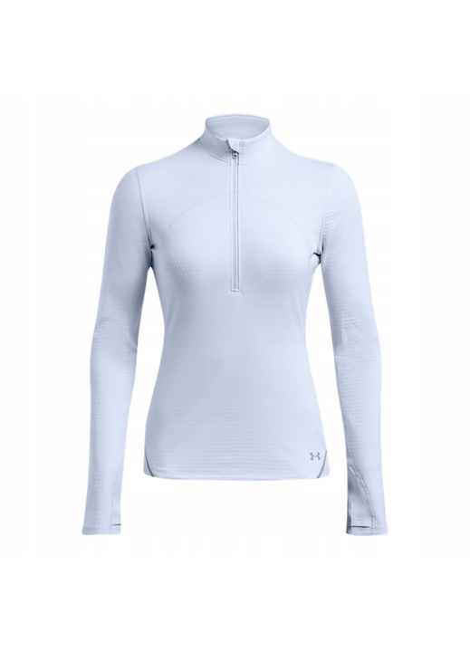 Дамска спортна блуза Under Armour Vanish Cw 1/2 Zip, син, топла материя, еластичен