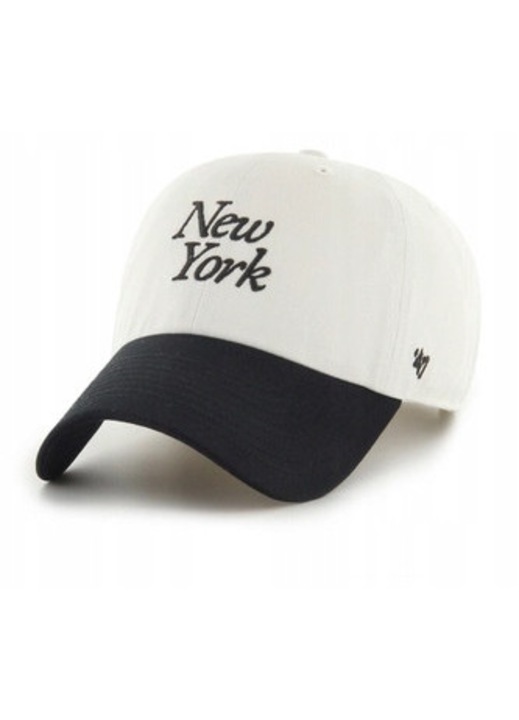 Férfi sapka, New York Yankees, lezser szabás, fekete színű, hímzett logóval