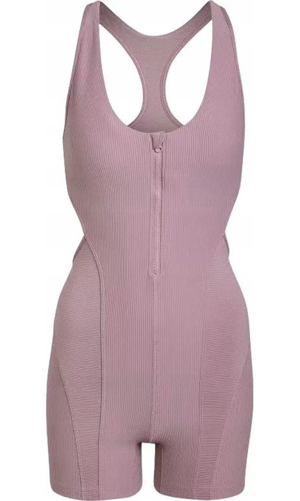 Дамски гащеризон, Adidas, Yoga For Elements Ribbed, втален, без ръкави, рециклиран полиестер, S INTL