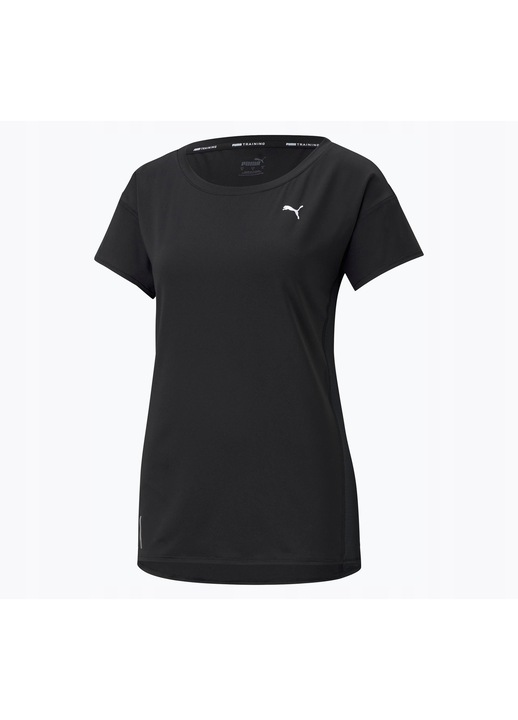 Tricou sport dama, Puma, Favorite Training, negru, fitness, XS INTL