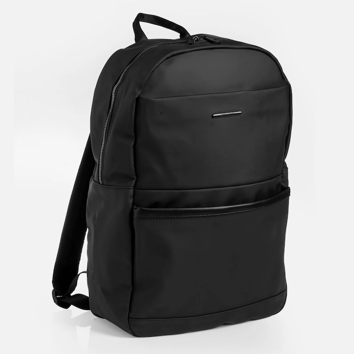 Rucsac din Piele Artificiala Neagra
