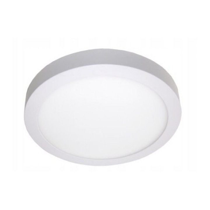 Aigostar LED mennyezeti lámpa, 20W, kerek, 3000K, fehér, 246x34mm