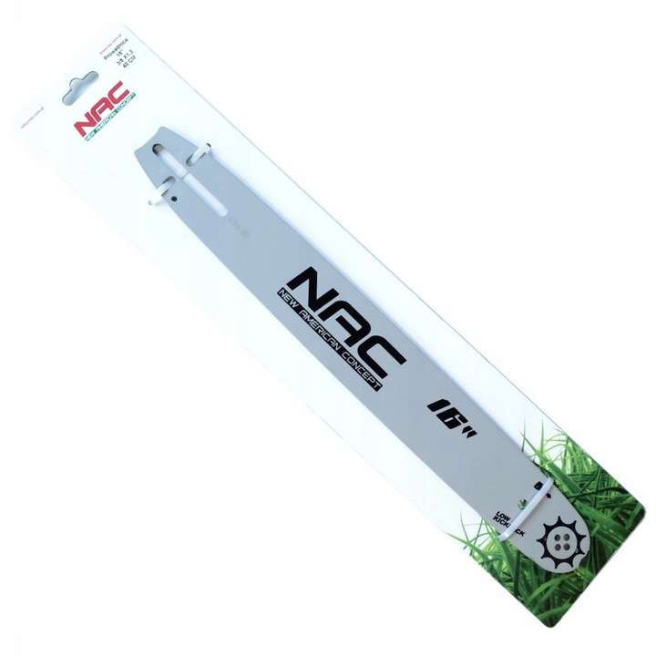 Vezetőlemez 16" NAC, 40cm, 3/8", 57 láncszem, láncfűrészekhez