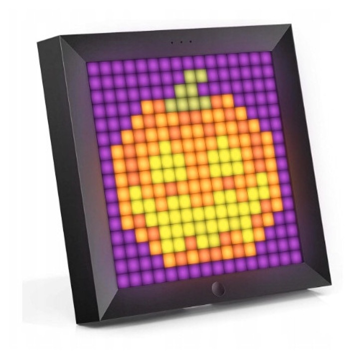 Divoom Pixoo 11" digitális képkeret, 16x16 PixelArt, ébresztőórával