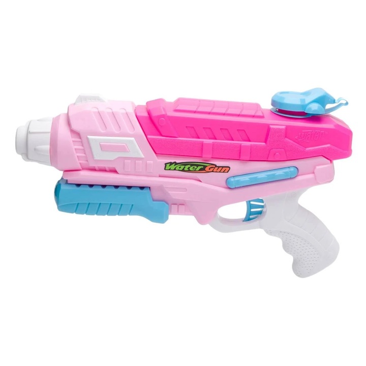 Pistol de Apa din Plastic Fucsia Roz Ciel 35cm < Pistoale de Apa Tub Mijlocii-Mari, Jumbo