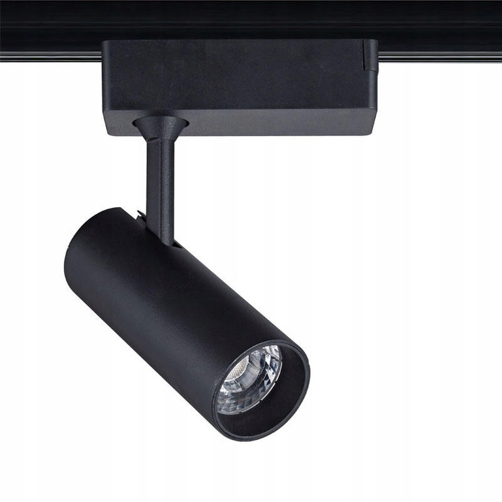 Sínre szerelhető reflektor 10W, Aigostar, 4000K, fekete, 160x63x160mm