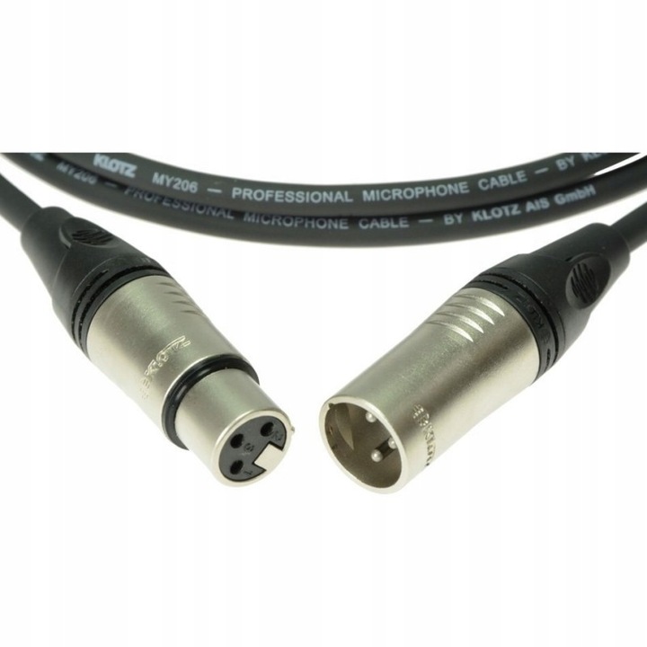 Kabel microfon XLR-XLR Klotz M1K1FM2000, 20m, 6,15mm, PVC