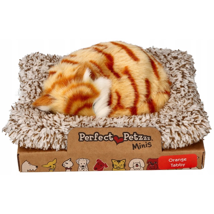 Jucarie de plus, Perfect Petzzz, pisicuta interactiva, 16x13x7cm