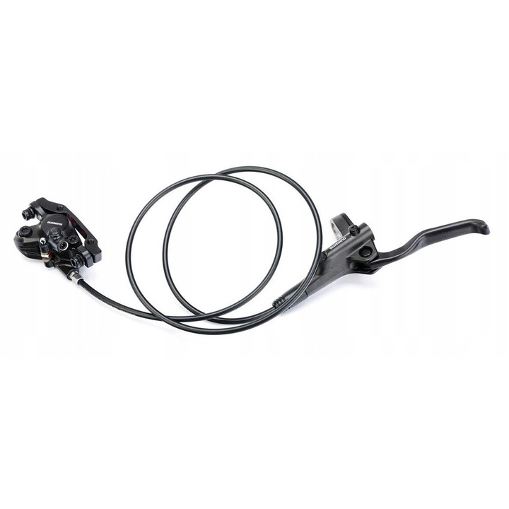 Frana bicicleta Shimano MT200 set complet, 2-tloczkowy, negru, 1000mm