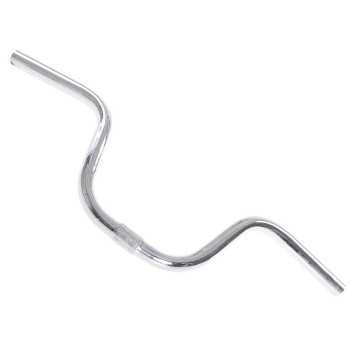 Ghidoane bicicleta sportown 530x210x15mm cromat pentru biciclete copii 16-20"