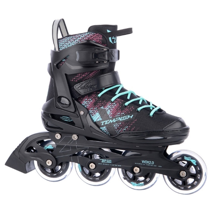 Fitness görkorcsolya WOX 2.0 Lady, 84mm, türkiz, 40-es méret