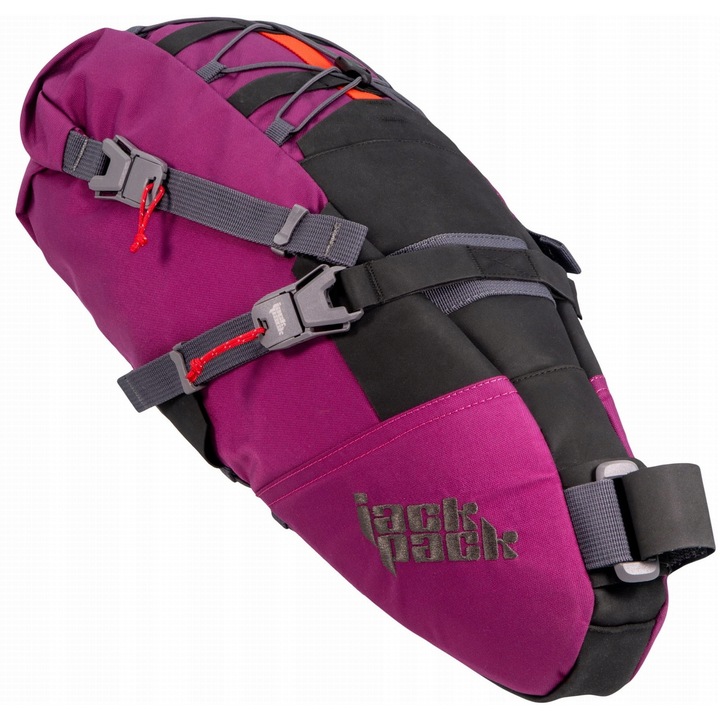 Чанта за велосипед Jack Pack Tobolek RGB, 9L, 41x65см, Виолетова