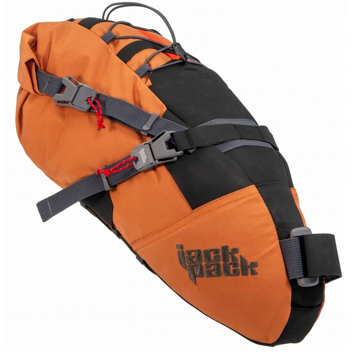 Чанта за велосипед под седалка Jack Pack Tobolek, 9L, тухлен, 41x65см