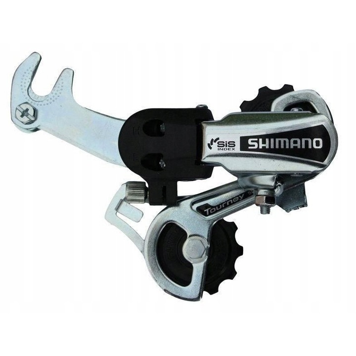 Schimbator bicicleta Shimano Tourney RD-TY21 SS, 6 viteze, 28T, montare cu surub, compact