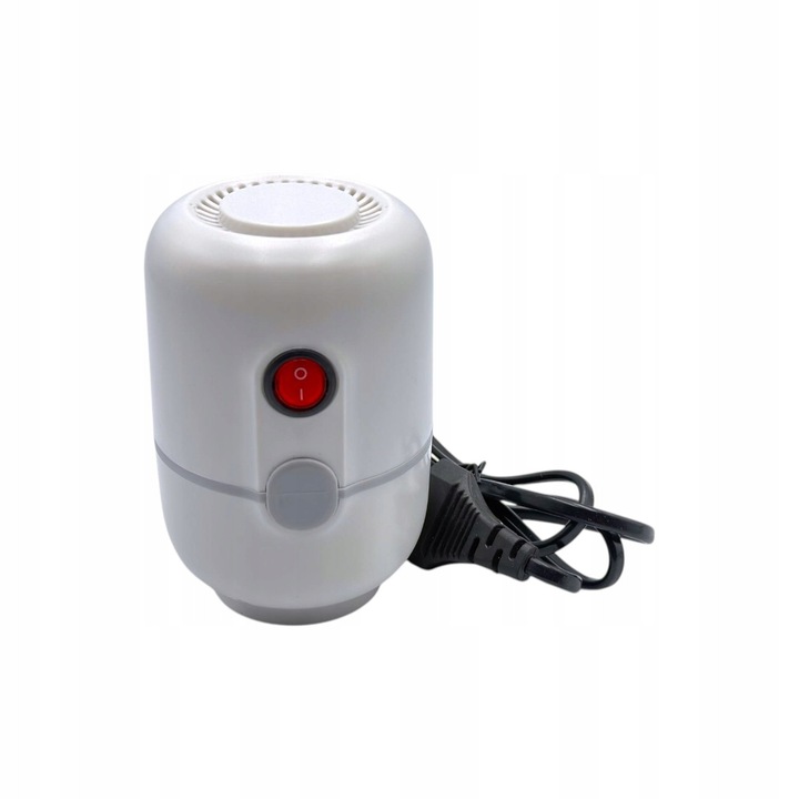Pompa de vidat automata mini pentru saci, compacta, putere mare de aspiratie, alb
