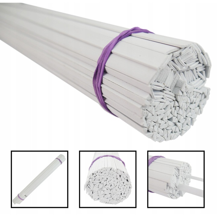 Liant PVC 1kg pentru sudura plastice, set 10x100g, dimensiuni 3,5mm x 8mm