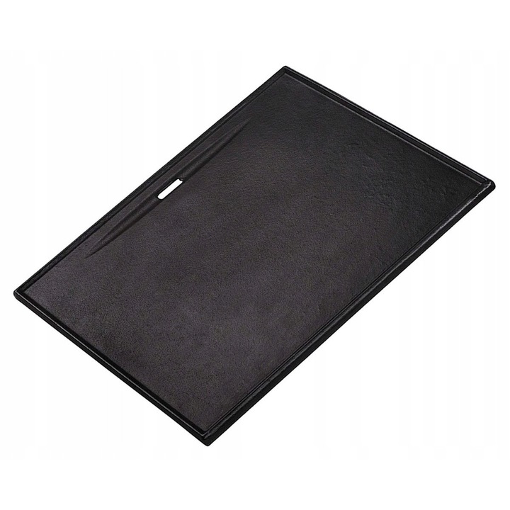 Placa de gratar din fonta Activa, 32x40cm, pentru gratar gaz, ideala pentru legume si peste