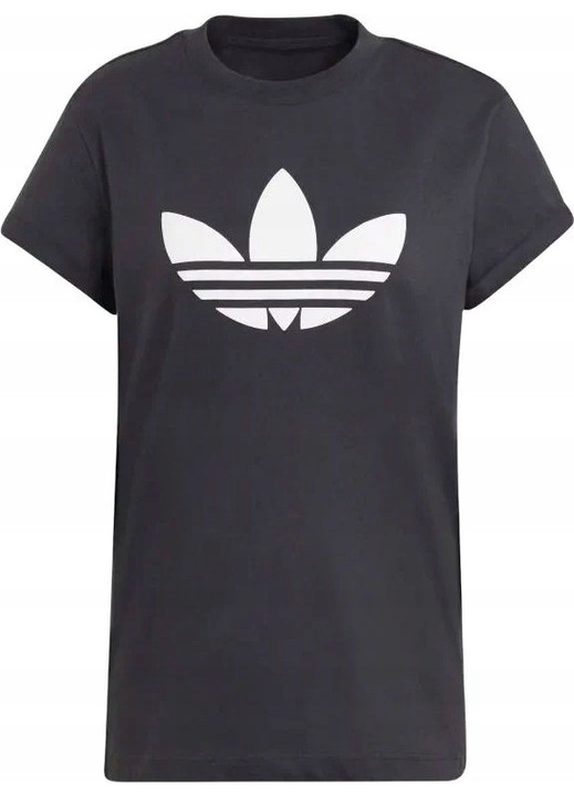 Tricou dama Adidas, bumbac 100%, decolteu rotund, maneci rulate, 32 EU