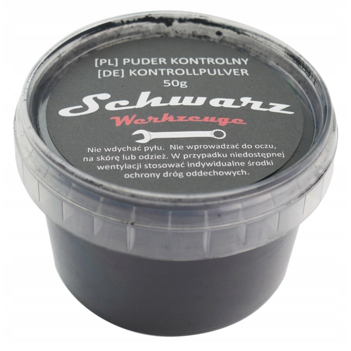 Pudra control, Schwarz Werkzeuge, 50g, neagra, cu aplicator