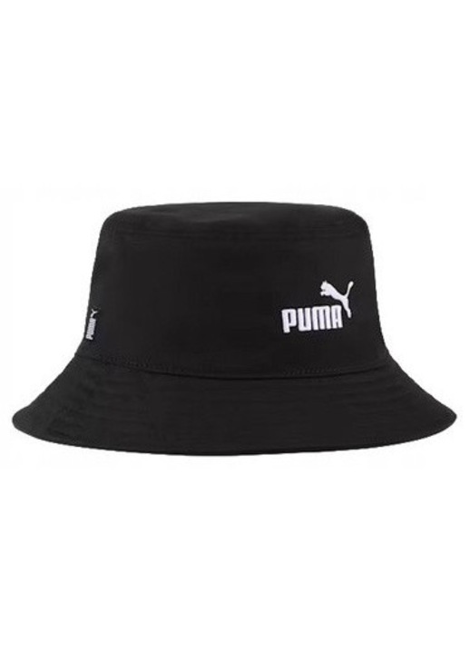 Palarie bucket PUMA 25981 01, bumbac, neagra, dimensiune universala