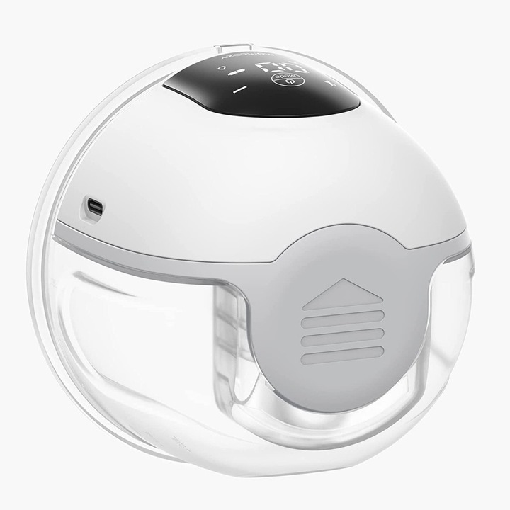 Преносима електрическа помпа за кърма Momcozy M1, 3 режима, 9 нива, сива, 150мл