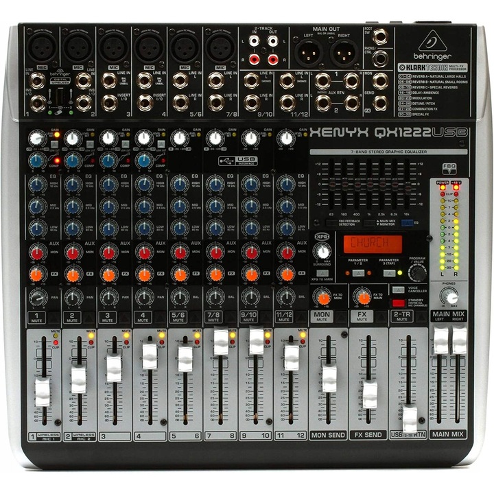 DI Box pasiv Klark Teknik, intrare stereo, iesire mono, transformator MIDAS, constructie din aluminiu
