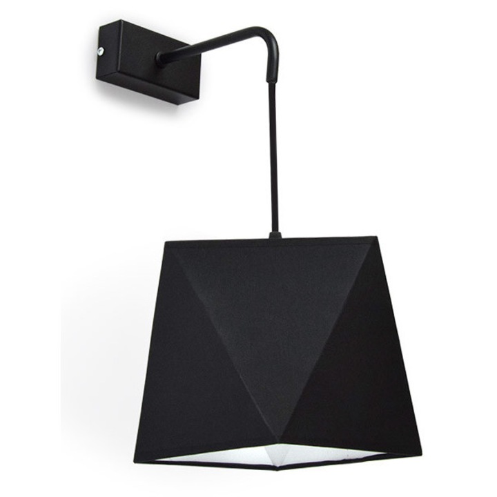 Luxolar minimalista fali lámpa, gyémánt lámpaernyő, fém, 40cm, többszínű