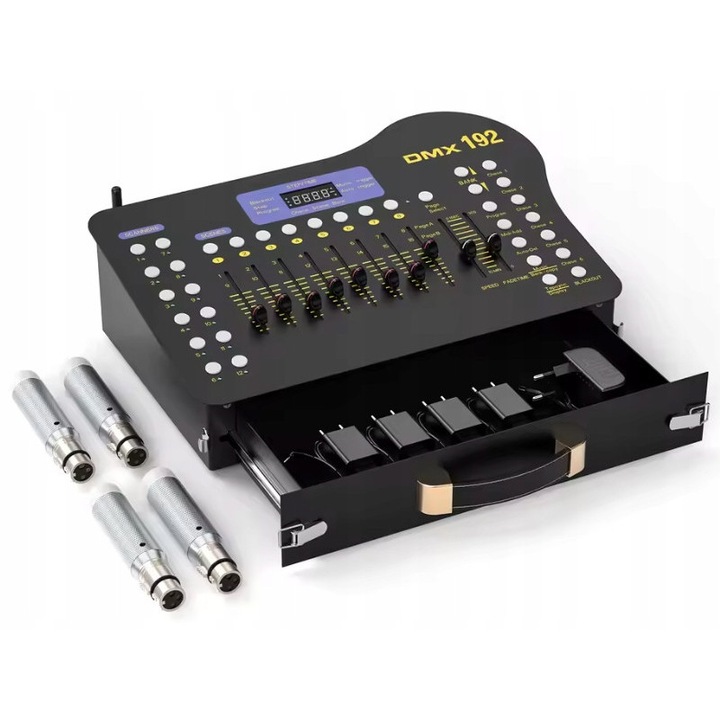 DMX192 безжичен контролер, 192 канала, DJ оборудване