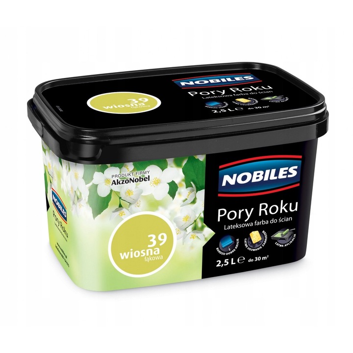 Pory Roku latex festék, Nobiles, Wiosna Leszczynowa, matt, 2.5L