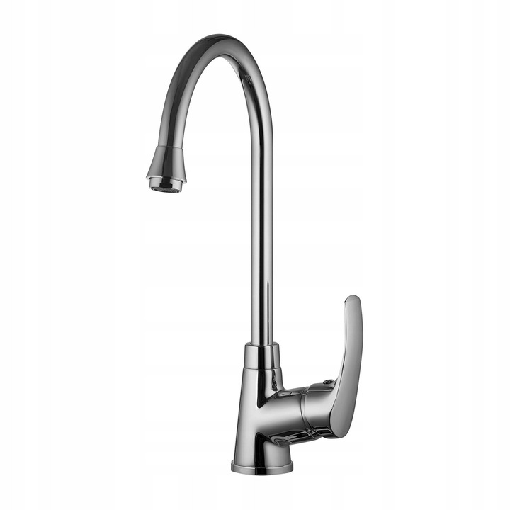 Parana szaniter csaptelep, króm, magasság 35cm, sugár 18cm, vízkifolyási magasság 23,7cm