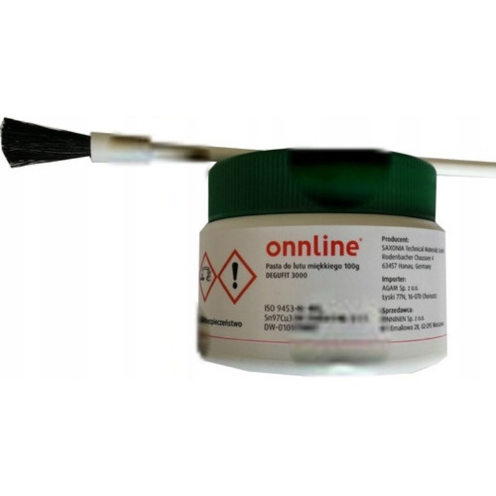 Pasta de lipit Onnline 100g, pensula