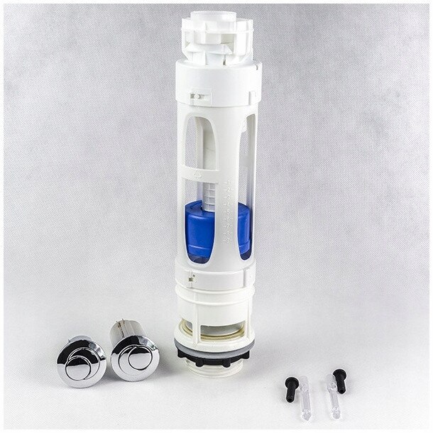 Mecanism spustowy WC 3/6L cu buton Roca, dimensiuni 80x59x355mm, set ...