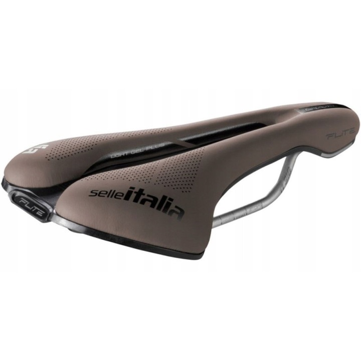 Selle Italia Flite Boost Gravel, Ti316, 250x145mm, culoare brown, set 1 buc.