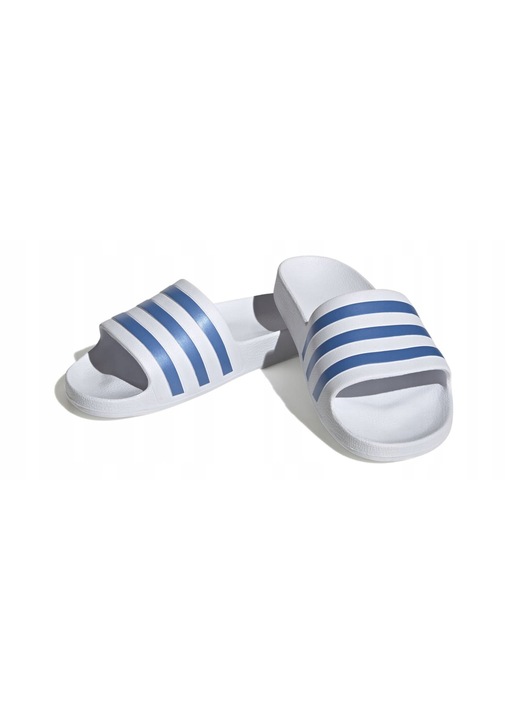 Чехли Adidas Adilette Aqua, бял/син, синтетичен материал, унисекс